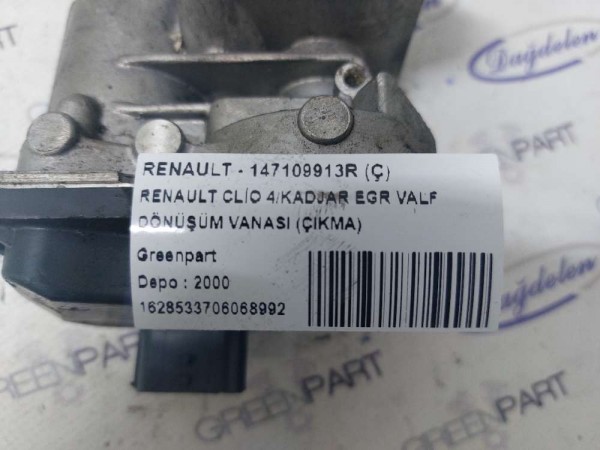 RENAULT CLİO 4/KADJAR EGR VALF DÖNÜŞÜM VANASI (ÇIKMA)