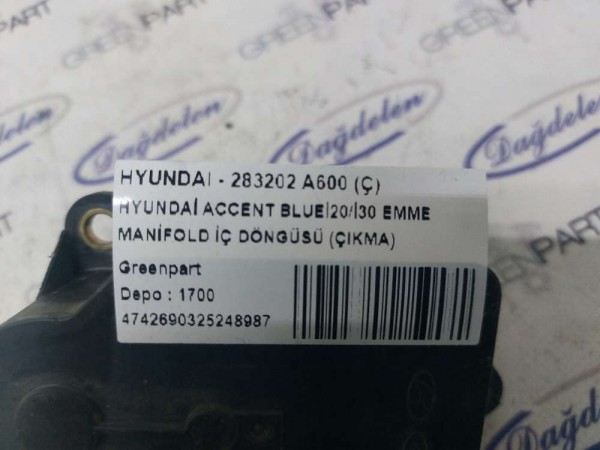 HYUNDAİ ACCENT BLUEİ20/İ30 EMME MANİFOLD İÇ DÖNGÜSÜ (ÇIKMA)