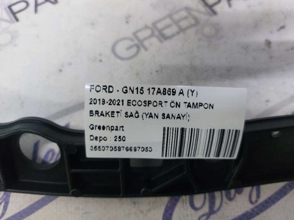 2019-2021 ECOSPORT ÖN TAMPON BRAKETİ SAĞ (YAN SANAYİ)