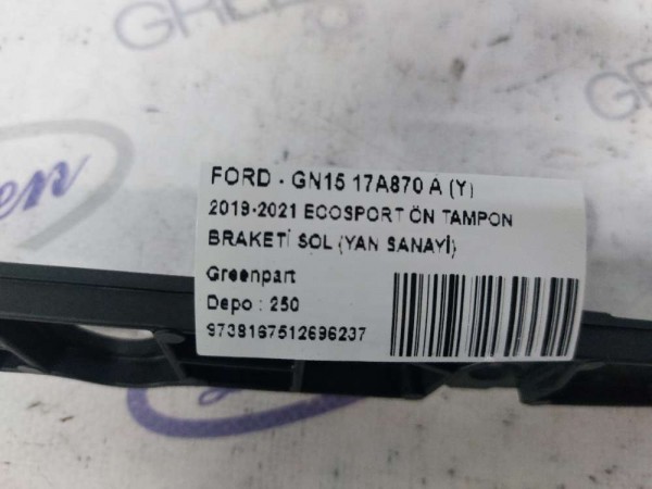 2019-2021 ECOSPORT ÖN TAMPON BRAKETİ SOL (YAN SANAYİ)