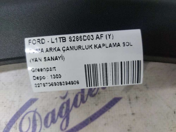 PUMA ARKA ÇAMURLUK KAPLAMA SOL  (YAN SANAYİ)