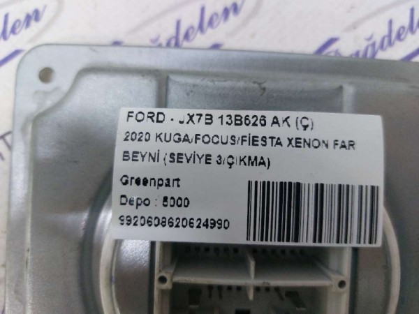 2020 KUGA/FOCUS/FİESTA XENON FAR BEYNİ (SEVİYE 3/ÇIKMA)