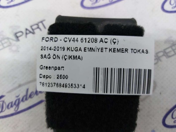 2014-2019 KUGA EMNİYET KEMER TOKASI SOL ÖN (ÇIKMA)