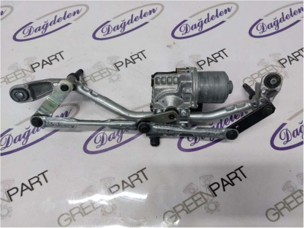 2018 FİESTA ÖN CAM SİLECEK MOTORU KOMPLE SOL (ÇIKMA)