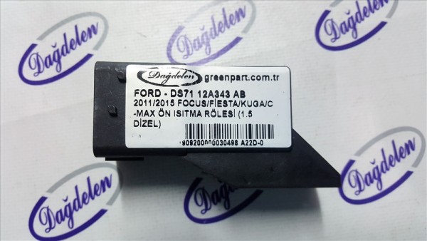 2011/2015 FOCUS/FİESTA/KUGA/C-MAX/COURIER ÖN ISITMA ROLE (1.5 DİZEL)