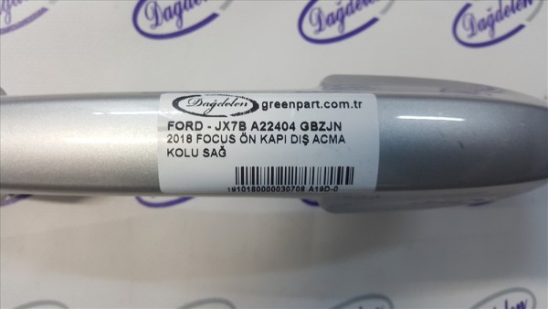 2018- Ford Focus Kapı Kolu Gri Anahtarsız Girişli - JX7B A22404 GBZJN