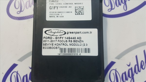 2011-2017 FOCUS RS BENZİN SEVİYE KONTROL MODÜLÜ (2.3 ECOBOOST)