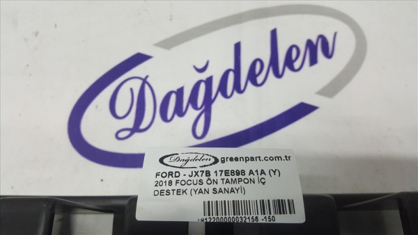 2018- Ford Focus Ön Tampon Orta Destek Braketi - JX7B 17E898 A1A