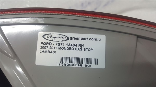 2007-2011 MONDEO SAĞ STOP LAMBASI