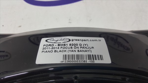 2011-2014 FOCUS ÖN PANJUR PIANO BLACK (YAN SANAYİ)