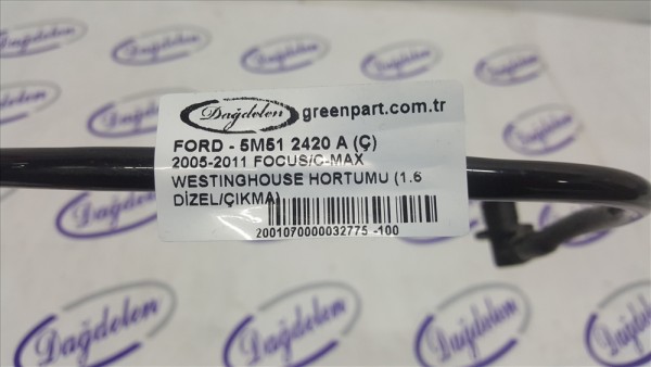 2005-2011 FOCUS/C-MAX WESTINGHOUSE HORTUMU (1.6 DİZEL/ÇIKMA)