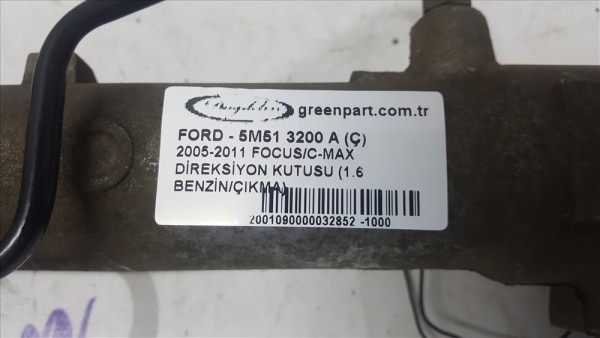 2005-2011 FOCUS/C-MAX DİREKSİYON KUTUSU (1.6 BENZİN/ÇIKMA)