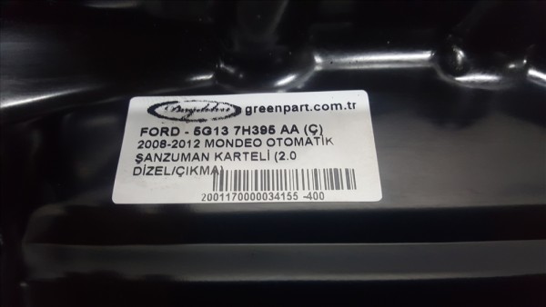 2008-2012 MONDEO OTOMATİK ŞANZUMAN KARTELİ (2.0 DİZEL-OTOMATİK/ÇIKMA)