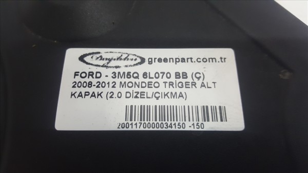 2008-2012 MONDEO TRİGER ALT KAPAK (2.0 DİZEL/ÇIKMA)