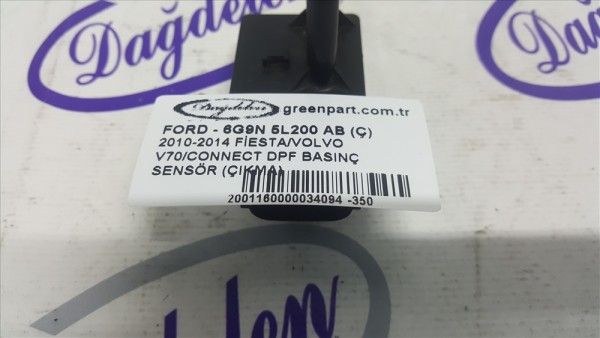 2010-2014 FİESTA/VOLVO V70/CONNECT DPF BASINÇ SENSÖR (ÇIKMA)