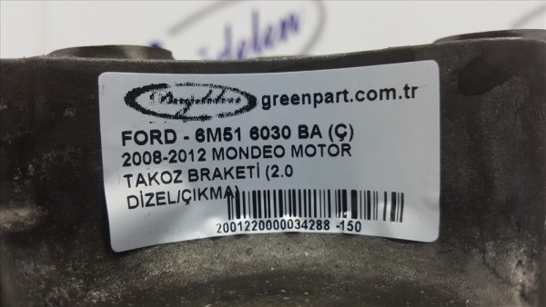 2008-2012 MONDEO MOTOR TAKOZ BRAKETİ (2.0 DİZEL/ÇIKMA)