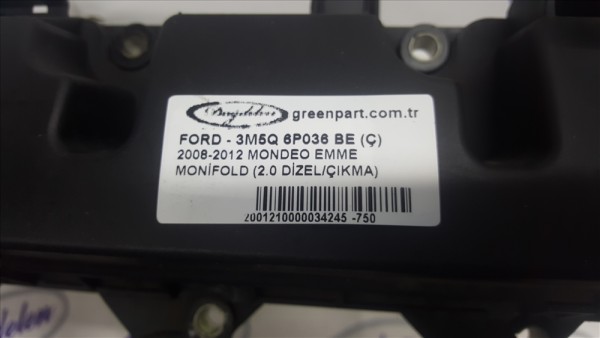 2008-2012 MONDEO EMME MONİFOLD (2.0 DİZEL/ÇIKMA)