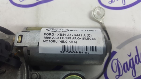 1999-2005 FOCUS ARKA SİLECEK MOTORU (HB/ÇIKMA)