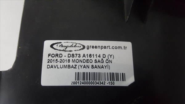 2015-2018 MONDEO SAĞ ÖN DAVLUMBAZ (YAN SANAYİ)