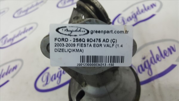 2003-2009 FİESTA EGR VALF (1.4 DİZEL/ÇIKMA)