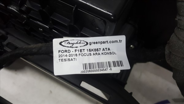 2014-2018 FOCUS ARA KONSOL TESİSATI (ÇIKMA)
