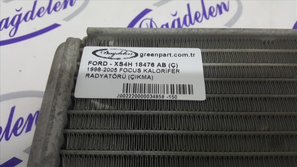 1998-2005 FOCUS KALORİFER RADYATÖRÜ (ÇIKMA)