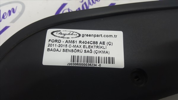 2011-2015 C-MAX ELEKTRİKLİ BAGAJ SENSÖRÜ SAĞ (ÇIKMA)