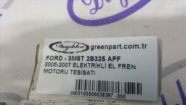 2005-2007 C-MAX ELEKTRİKLİ EL FREN MOTORU TESİSATI