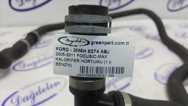 2005-2011 FOCUS/C-MAX KALORİFER HORTUMU (1.6 BENZİN)