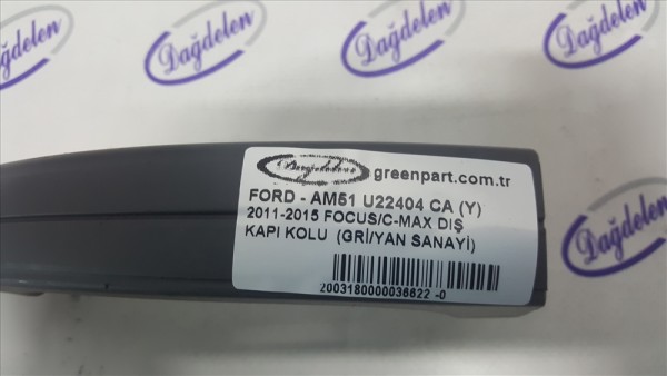 2011-2015 FOCUS/C-MAX DIŞ KAPI KOLU  (GRİ/YAN SANAYİ)