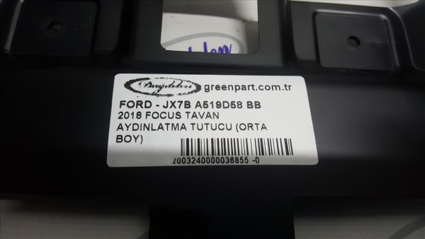 2018 FOCUS TAVAN AYDINLATMA TUTUCU (ORTA BOY)