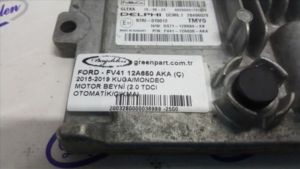 2015-2019 KUGA/MONDEO MOTOR BEYNİ (2.0 TDCI OTOMATİK/ÇIKMA)