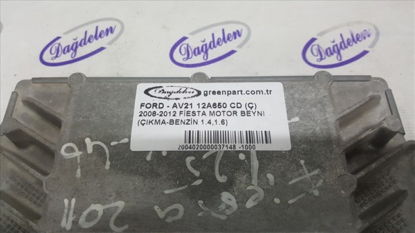 2009-2012 Ford Fiesta Motor Beyni - AV21 12A650 CD