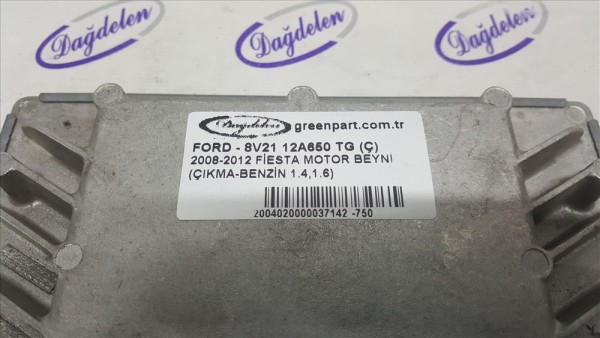 2009-2012 Ford Fiesta Motor Beyni - 8V21 12A650 TG