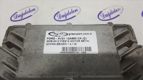 2009-2012 Ford Fiesta Motor Beyni - AV21 12A650 CA