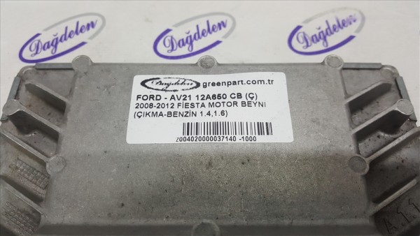 2009-2012 Ford Fiesta Motor Beyni - AV21 12A650 CB