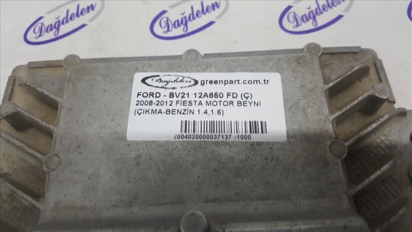 2009-2012 Ford Fiesta Motor Beyni - BV21 12A650 FD