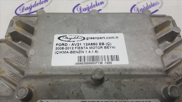 2009-2012 Ford Fiesta Motor Beyni - AV21 12A650 EB