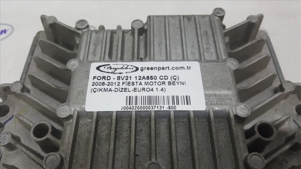2009-2012 Ford Fiesta Motor Beyni - 8V21 12A650 CD