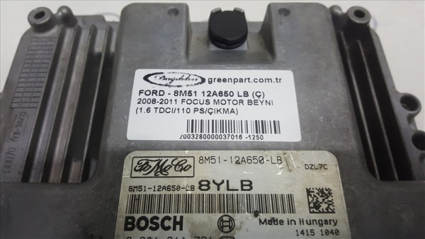 2008-2011 FOCUS MOTOR BEYNİ (1.6 TDCI/110 PS/ÇIKMA)