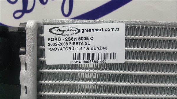 2003-2008 Ford Fiesta Su Radyatörü - 2S6H 8005 CC
