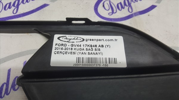 2016-2018 KUGA SAĞ SİS ÇERÇEVESİ (YAN SANAYİ)