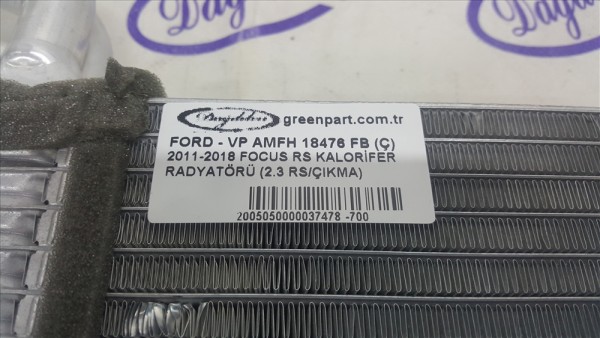 2011-2018 FOCUS RS KALORİFER RADYATÖRÜ (2.3 RS/ÇIKMA)