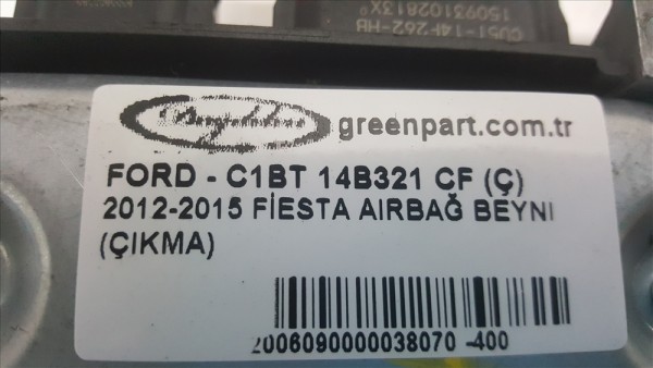 2013-2017 Ford Fiesta Aırbag Modülü - C1BT 14B321 CF