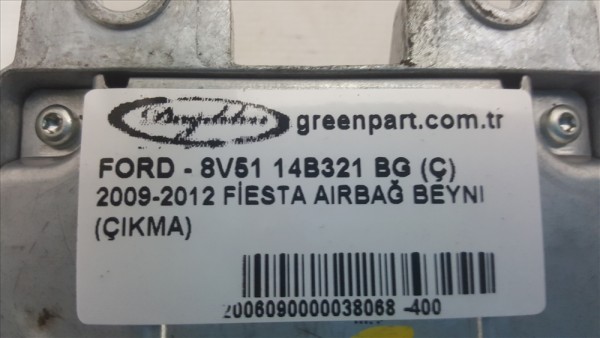 2009-2017 Ford Fiesta Aırbag Modülü - 8V51 14B321 BG