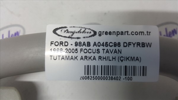 1998-2005 FOCUS TAVAN TUTAMAK ARKA RH/LH (ÇIKMA)
